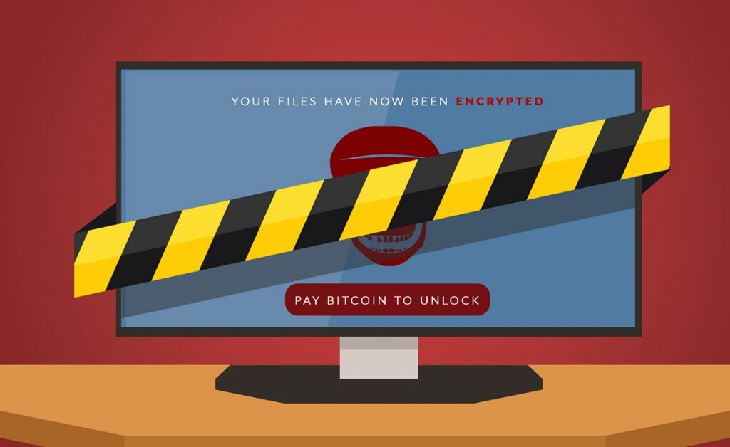 ransomware PC graphic