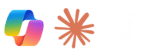 AI Icons, including Microsoft Copilot, Claude and ChatGPT.